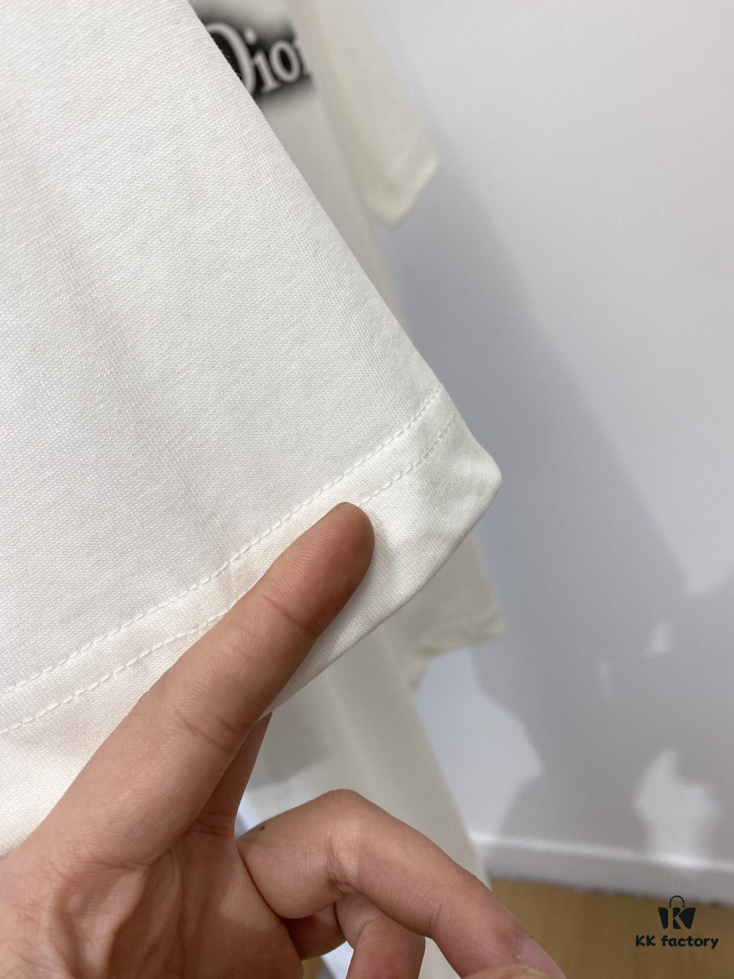 Dior 2025 Latest Short Sleeve T-Shirt, Stylish and Minimalist Design with Premium Chest Logo Print, Made of High-Quality Cotton Fabric