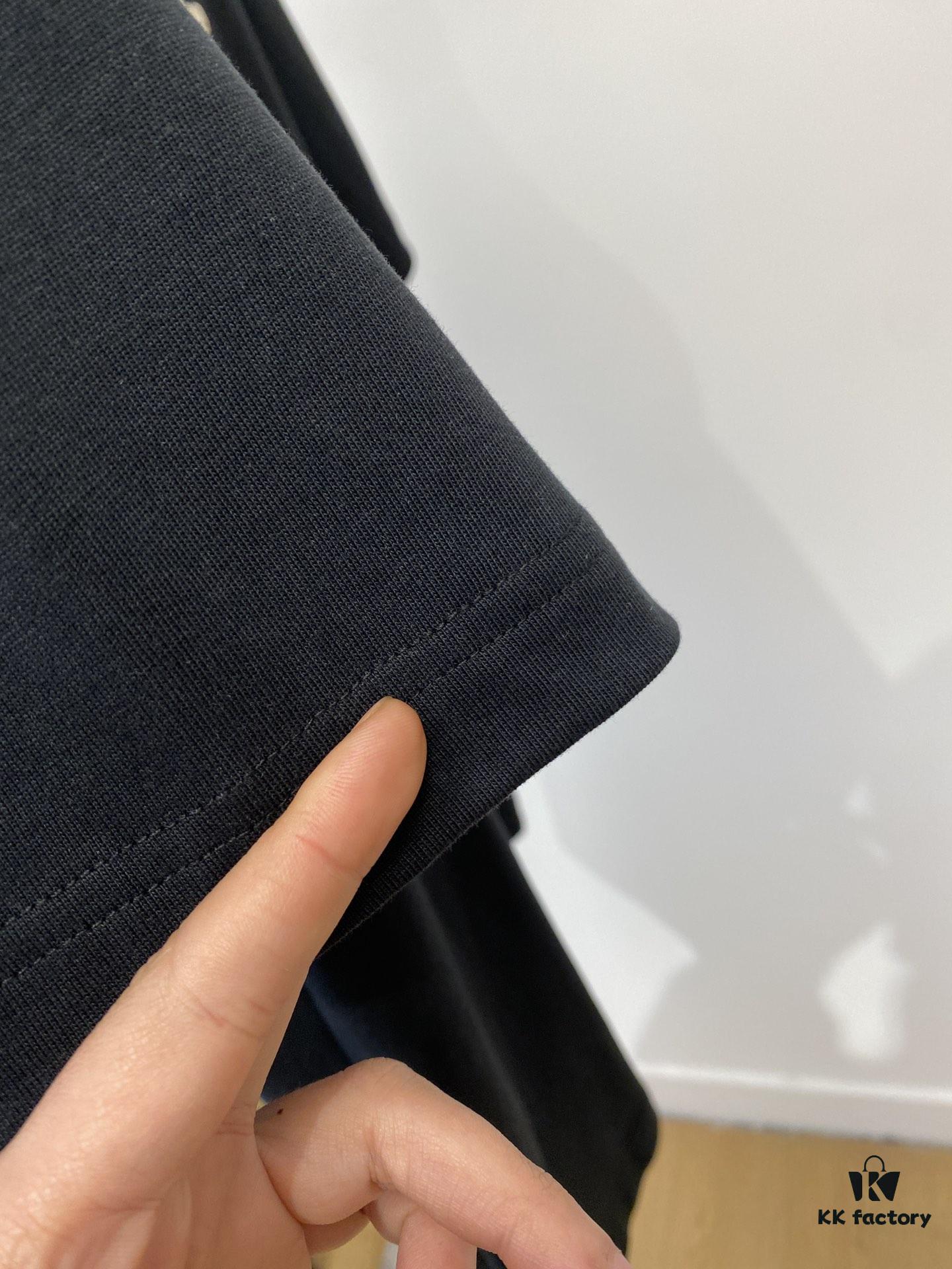 Dior 2025 Latest Short Sleeve T-Shirt, Stylish and Fashionable with Exquisite Embroidered Logo on Chest, Minimalist and Versatile Design