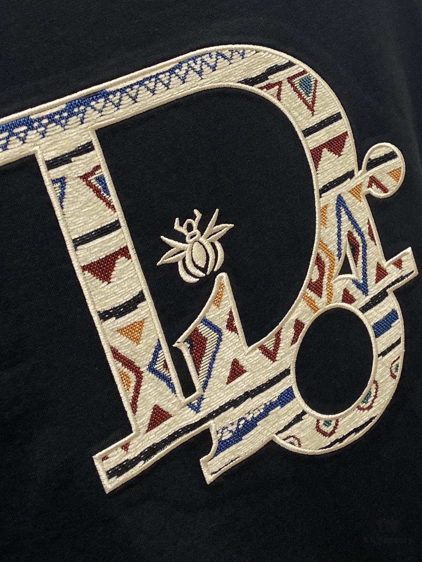 Dior 2025 Latest Short Sleeve T-Shirt, Stylish and Fashionable with Exquisite Embroidered Logo on Chest, Minimalist and Versatile Design