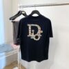 Dior 2025 Latest Short Sleeve T-Shirt, Stylish and Fashionable with Exquisite Embroidered Logo on Chest, Minimalist and Versatile Design