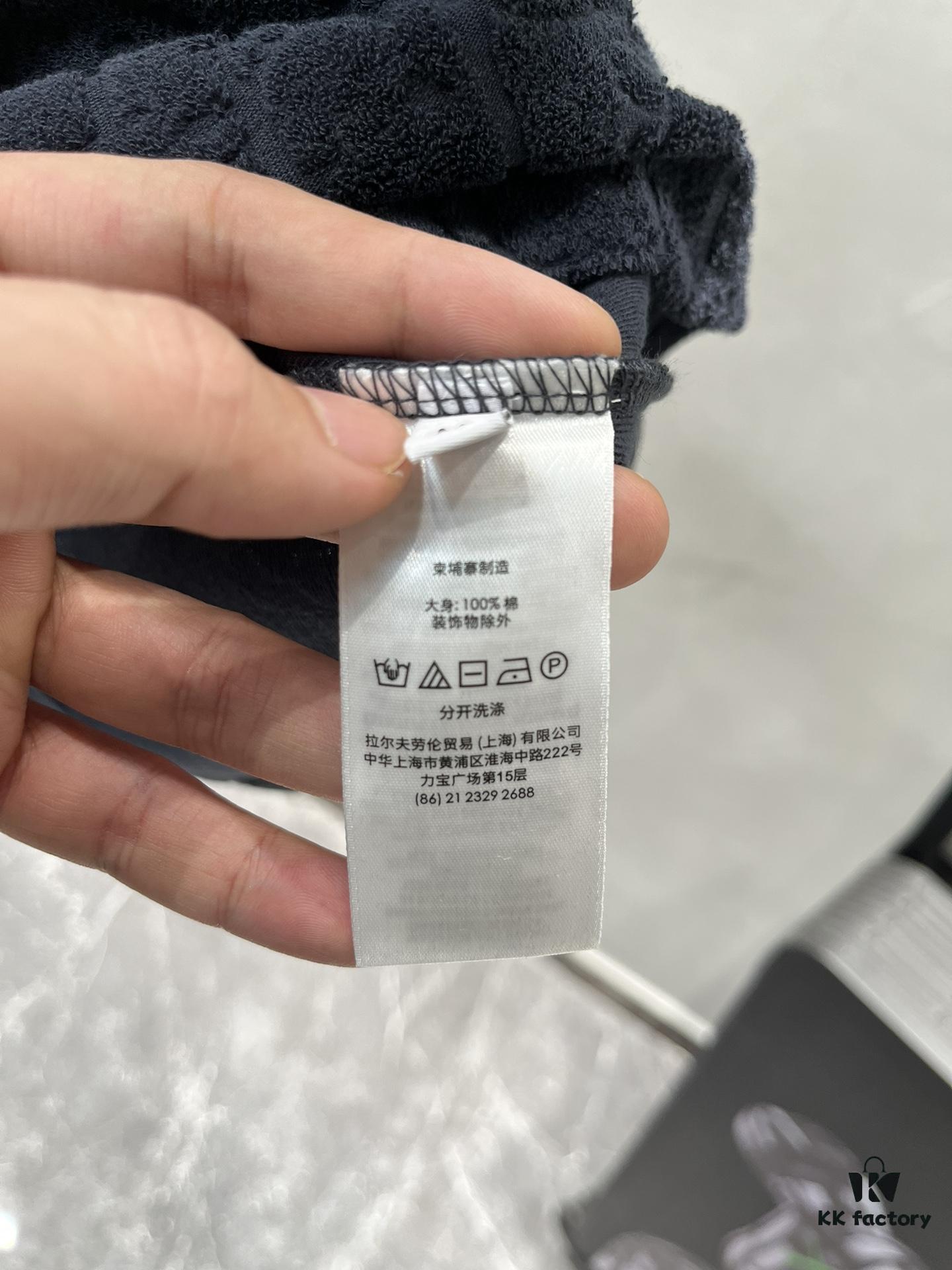 Dior 25s New Arrival Original Order T-Shirt, Custom Terry Fabric with Letter Jacquard, Classic Short-Sleeve Dior Fashion Style, Solid Color Design, Stylish and Versatile, Three Labels Complete