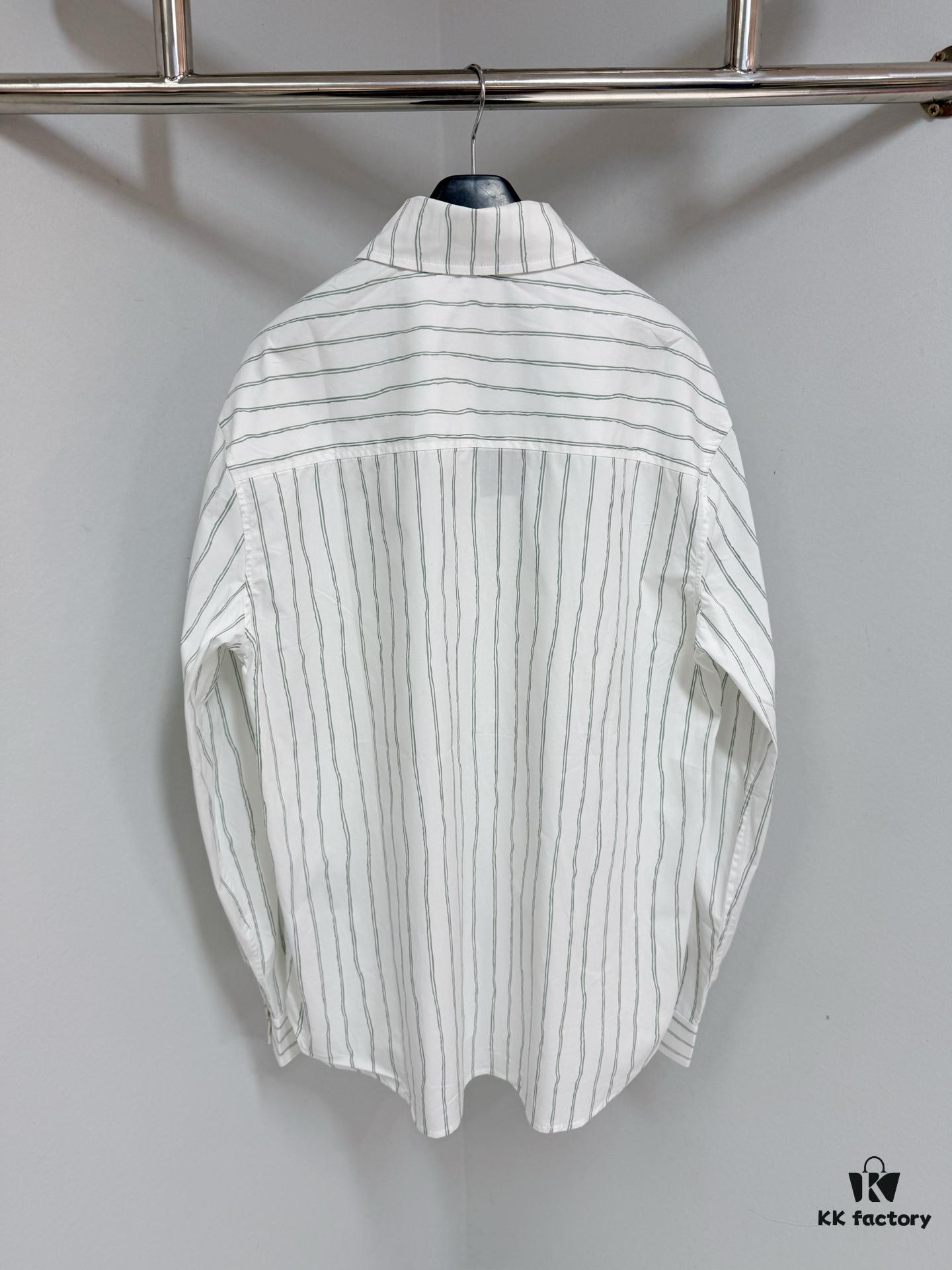 Dior 25ss New Arrival Shirt Combines Modern Elegance with Traditional Aesthetics