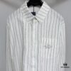 Dior 25ss New Arrival Shirt Combines Modern Elegance with Traditional Aesthetics