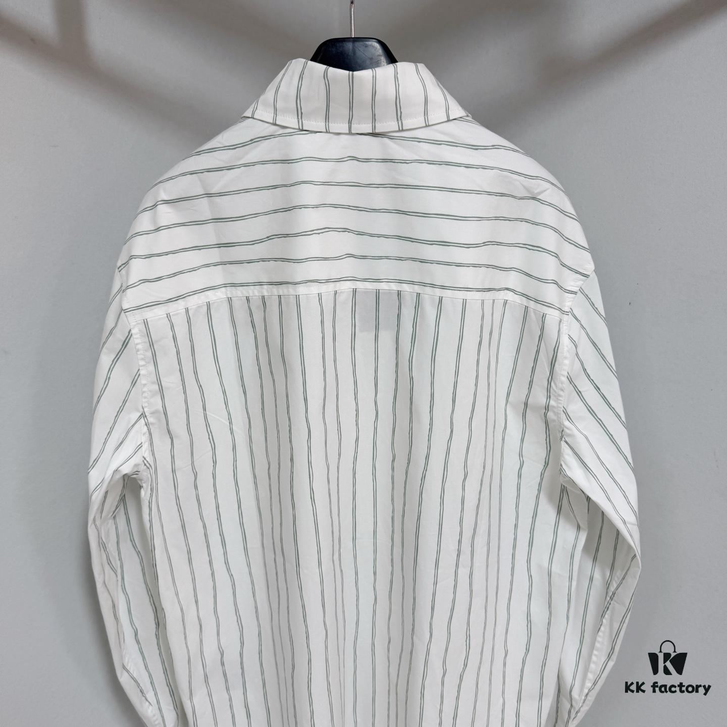 Dior 25ss New Arrival Shirt Combines Modern Elegance with Traditional Aesthetics