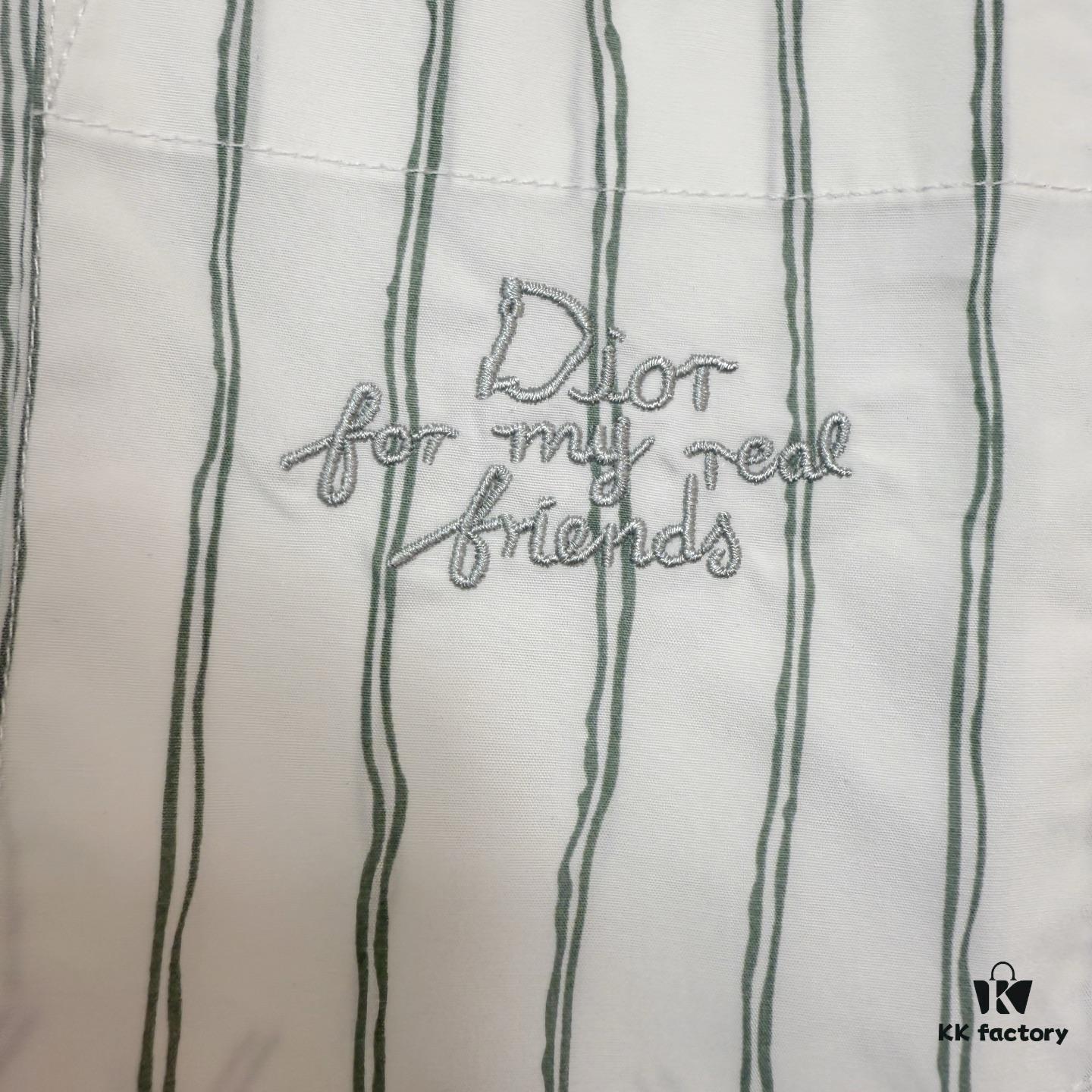 Dior 25ss New Arrival Shirt Combines Modern Elegance with Traditional Aesthetics