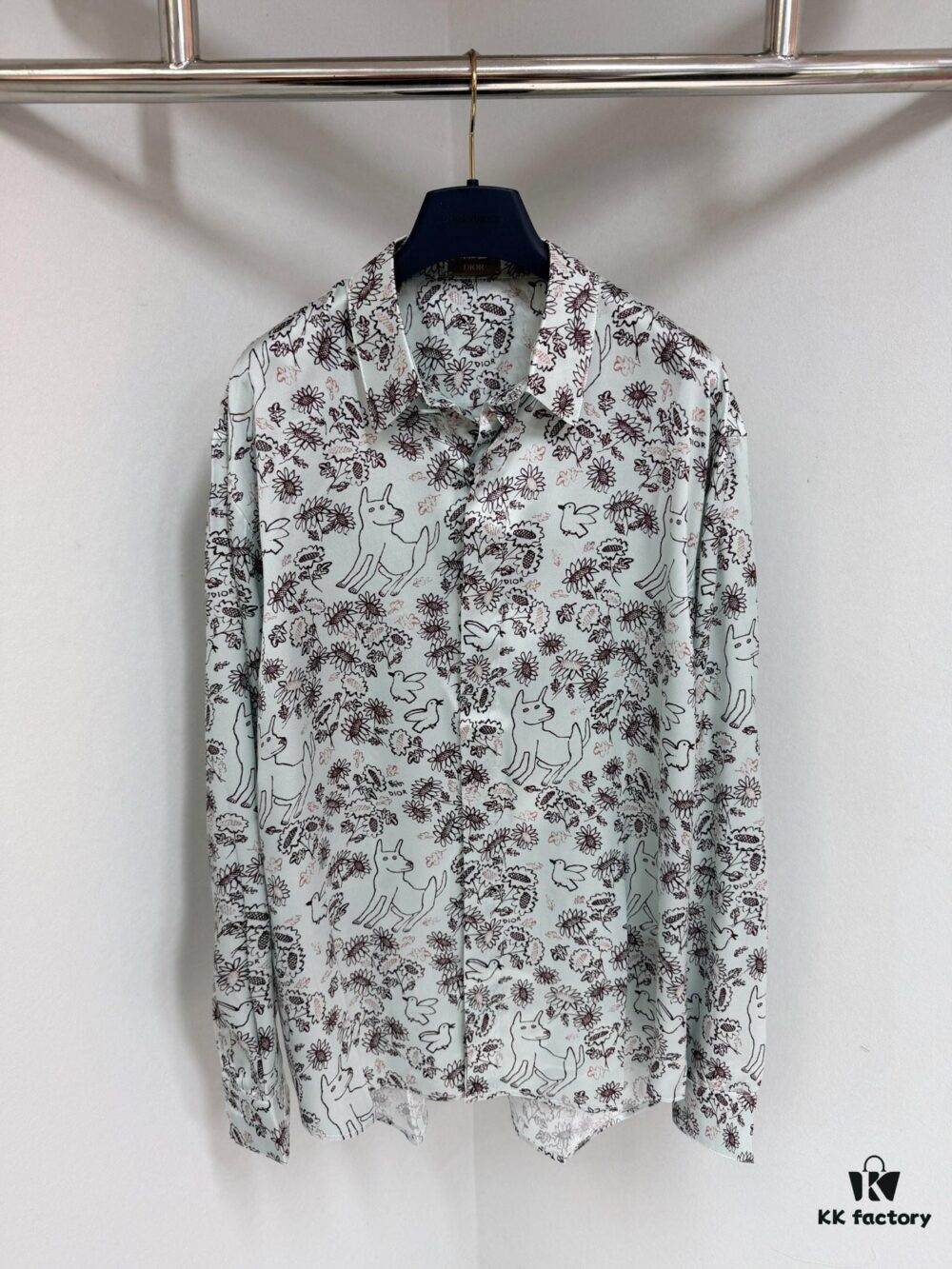Dior x Hylton Nel 25SS Limited Edition Silk Shirt