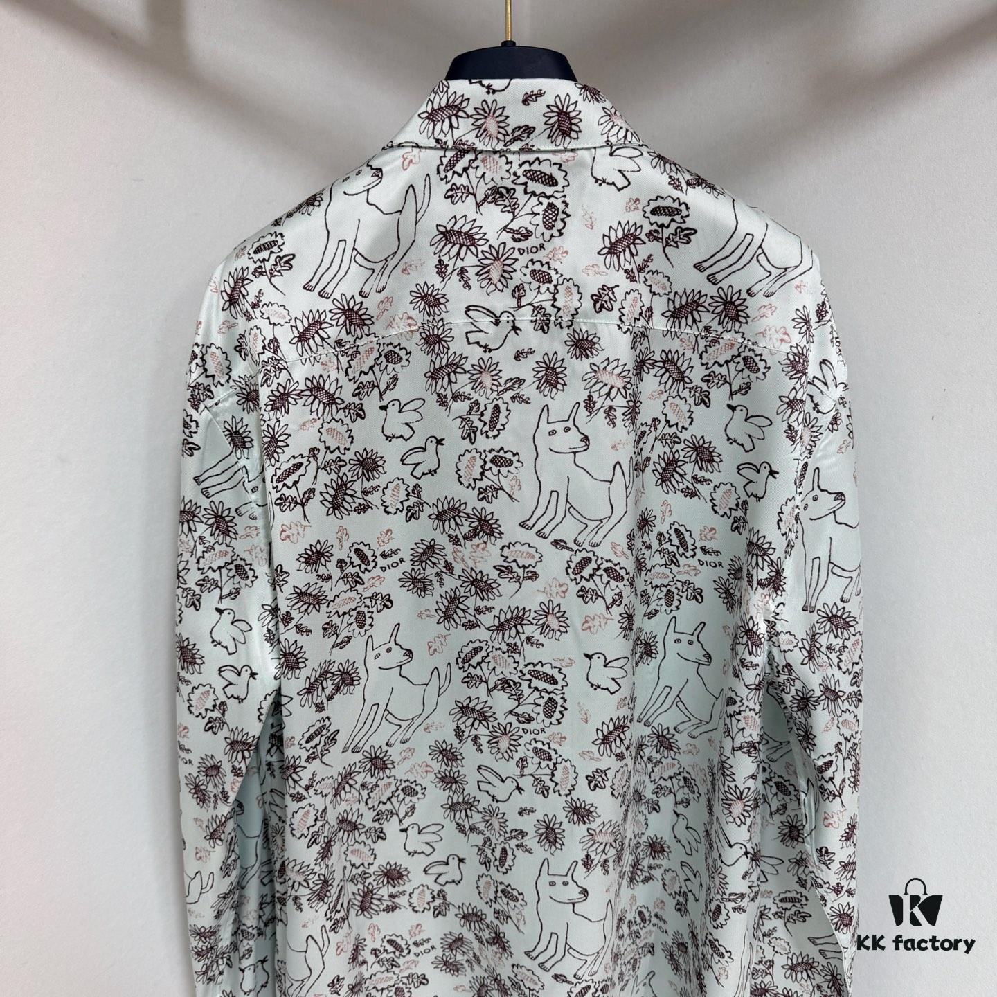 Dior x Hylton Nel 25SS Limited Edition Silk Shirt