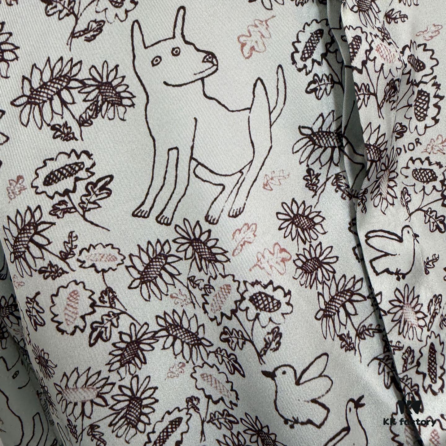 Dior x Hylton Nel 25SS Limited Edition Silk Shirt