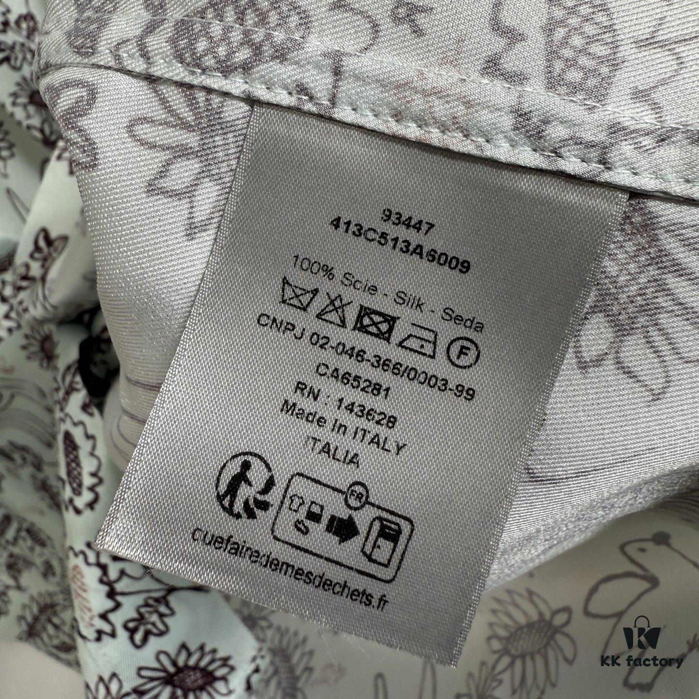 Dior x Hylton Nel 25SS Limited Edition Silk Shirt