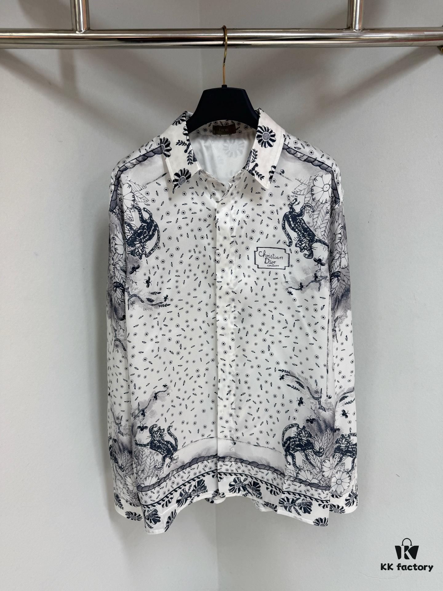 Dior x Hylton Nel 25SS Limited Edition Silk Shirt