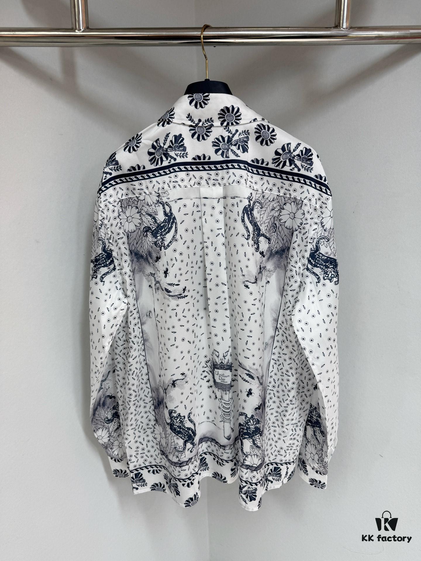 Dior x Hylton Nel 25SS Limited Edition Silk Shirt