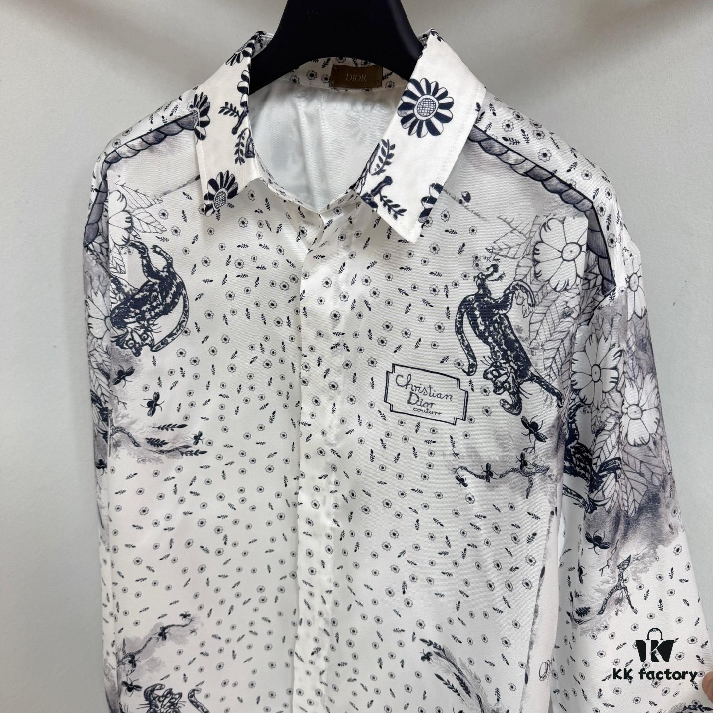 Dior x Hylton Nel 25SS Limited Edition Silk Shirt