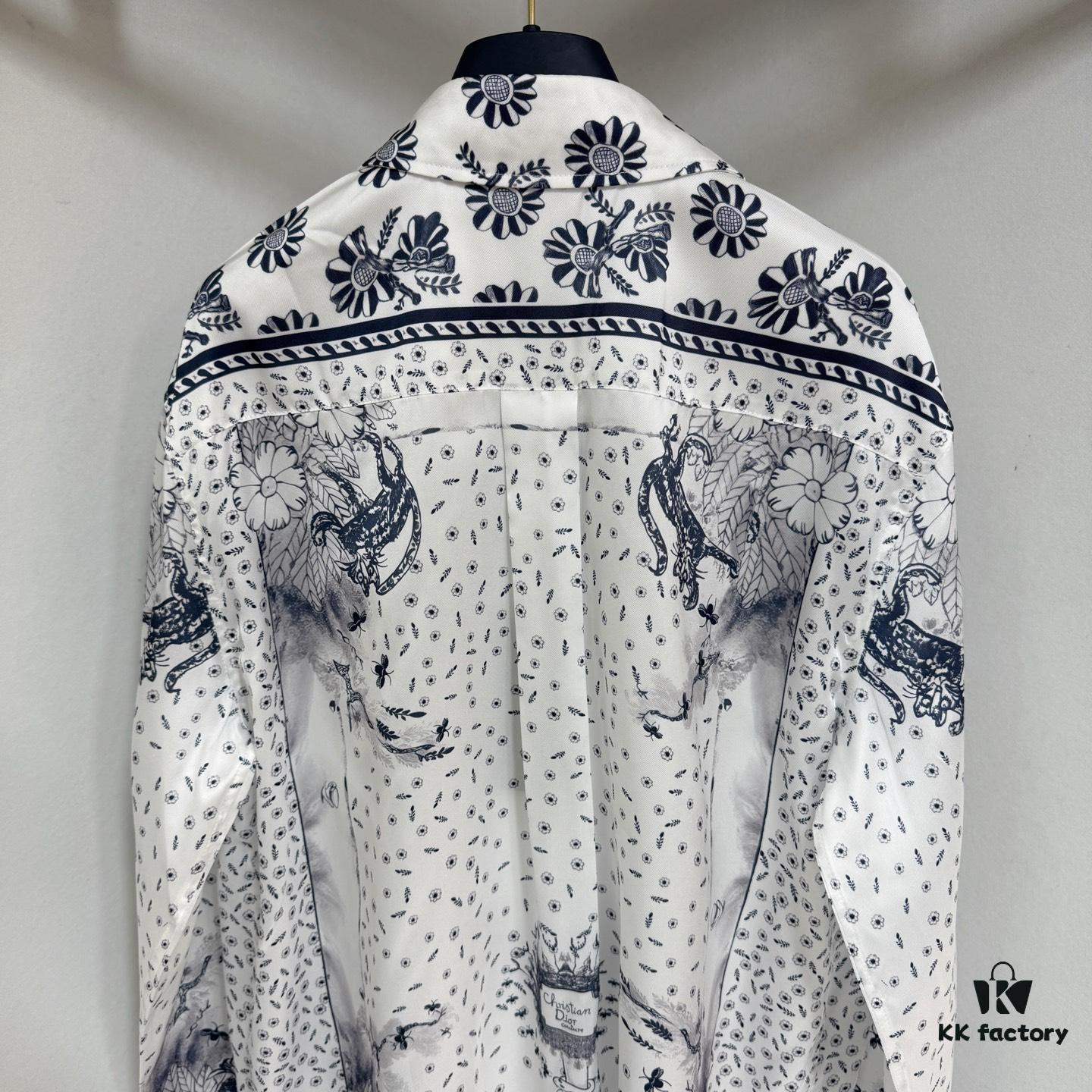 Dior x Hylton Nel 25SS Limited Edition Silk Shirt