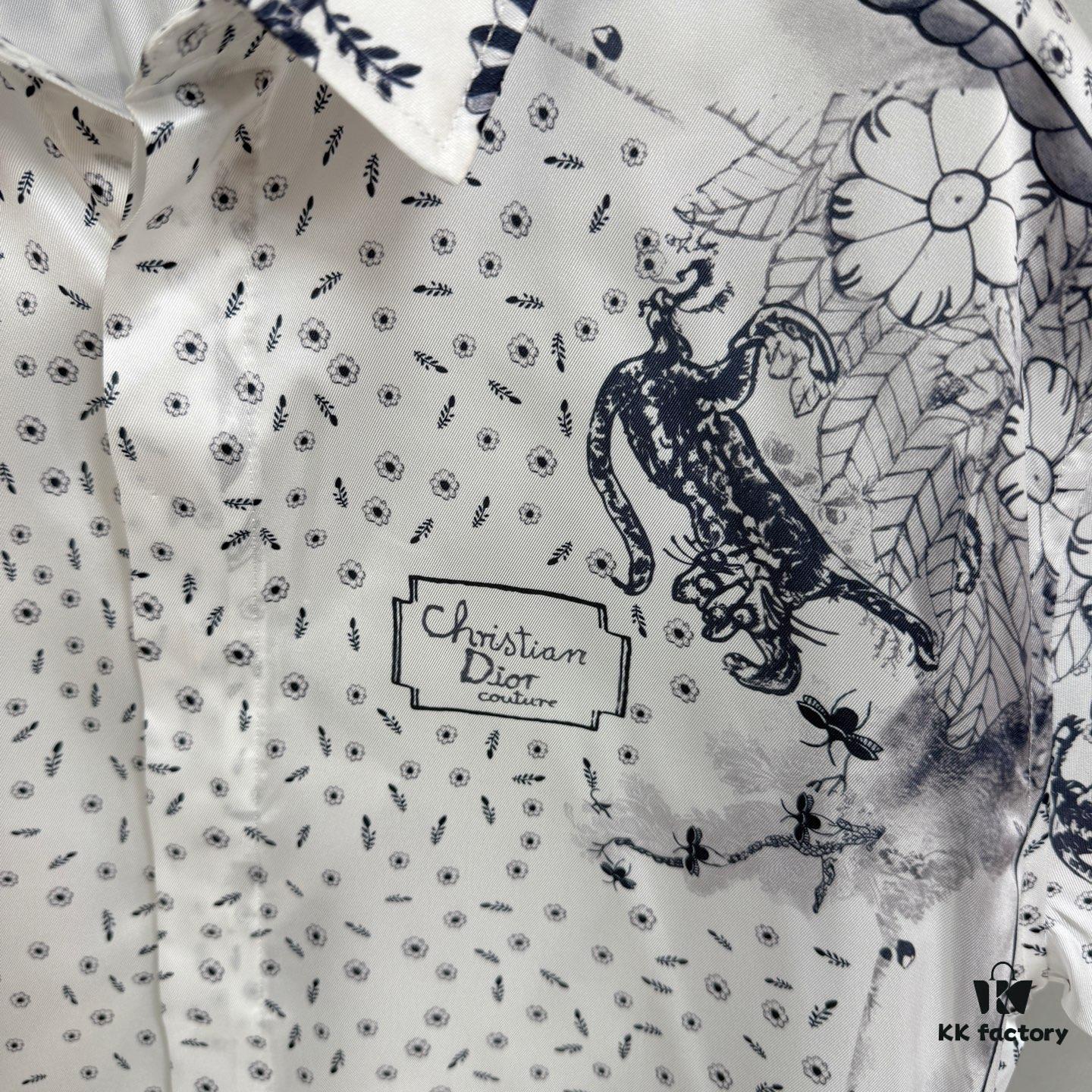 Dior x Hylton Nel 25SS Limited Edition Silk Shirt