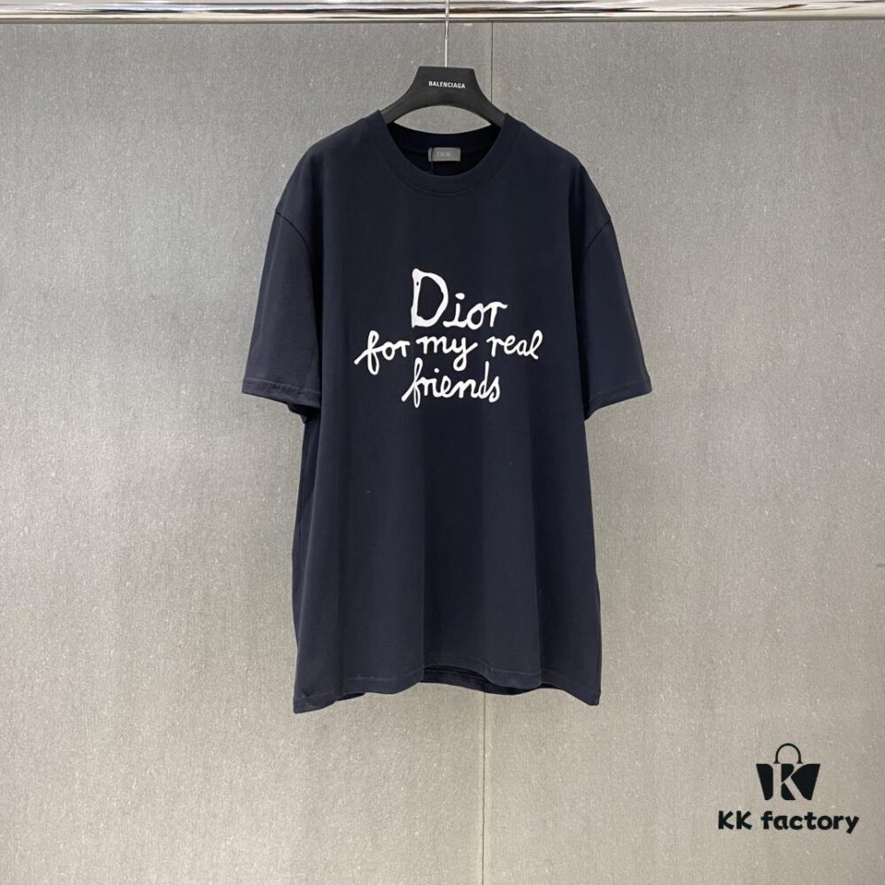 Dio 25 Spring/Summer New Arrival Letter Print Short Sleeve Unisex T-Shirt