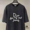 Dio 25 Spring/Summer New Arrival Letter Print Short Sleeve Unisex T-Shirt
