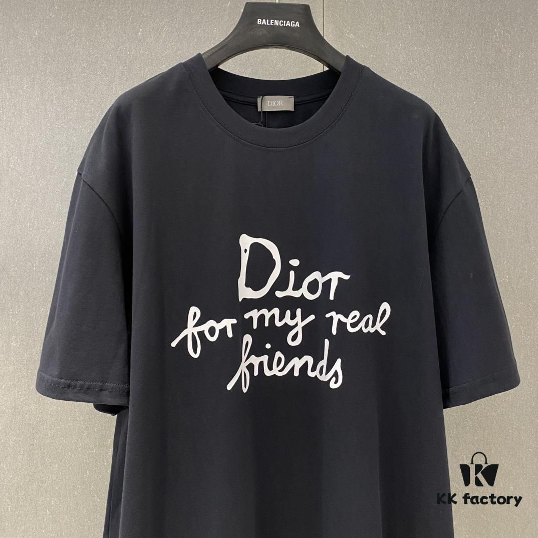 Dio 25 Spring/Summer New Arrival Letter Print Short Sleeve Unisex T-Shirt