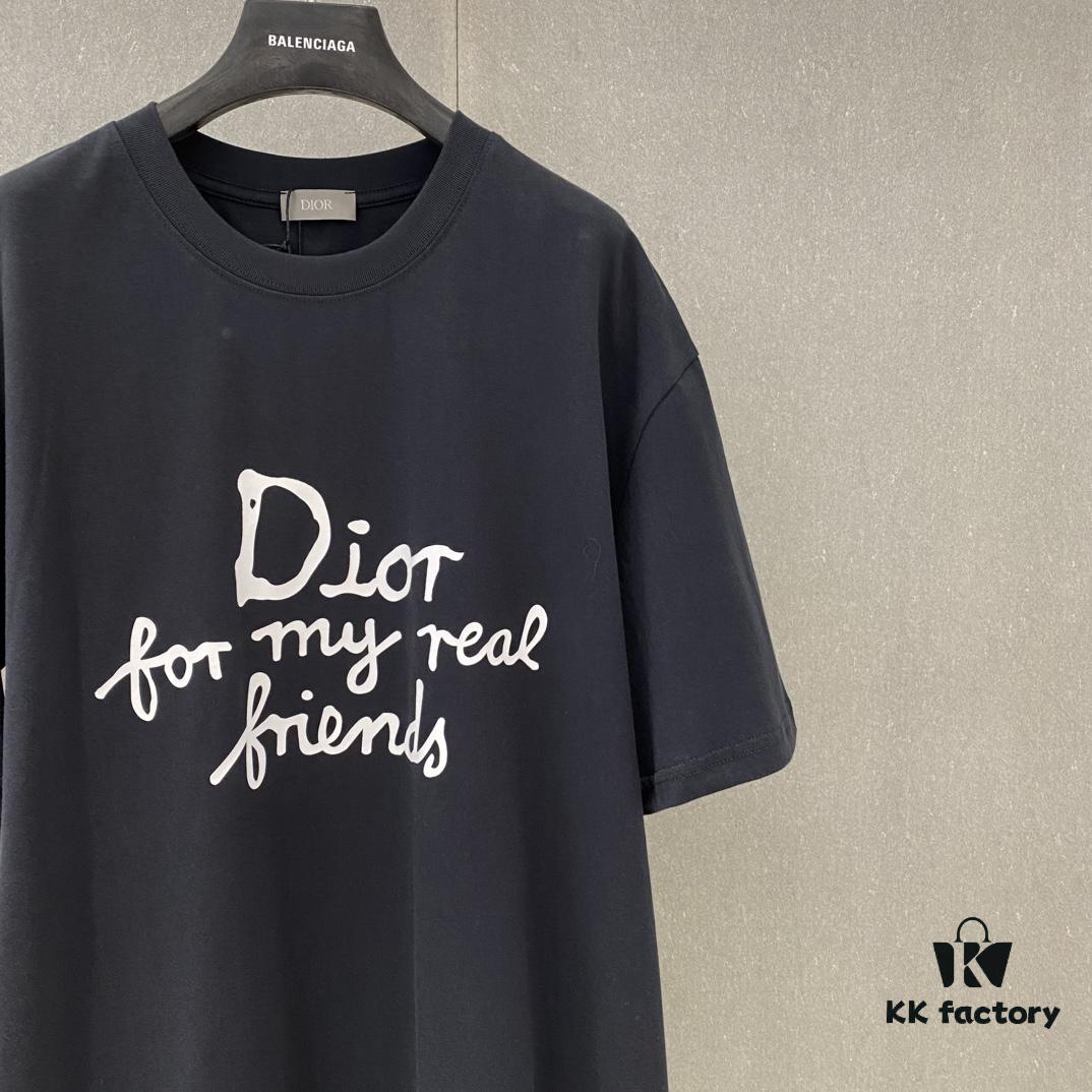 Dio 25 Spring/Summer New Arrival Letter Print Short Sleeve Unisex T-Shirt