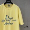 Dio 2025 Spring and Summer New Arrival Letter Print Short Sleeve Unisex T-Shirt