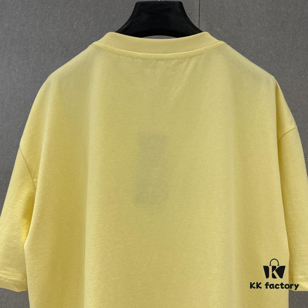 Dio 2025 Spring and Summer New Arrival Letter Print Short Sleeve Unisex T-Shirt