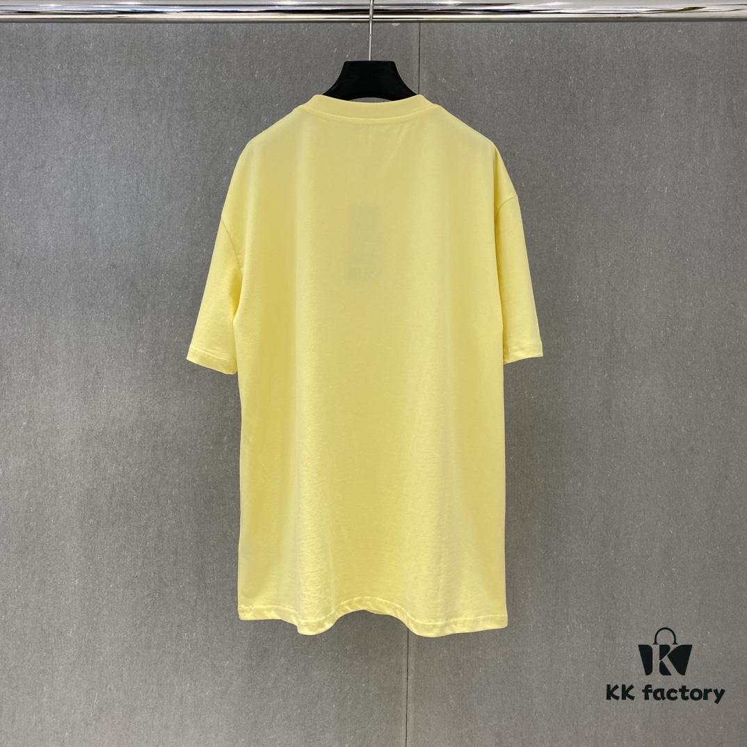 Dio 2025 Spring and Summer New Arrival Letter Print Short Sleeve Unisex T-Shirt