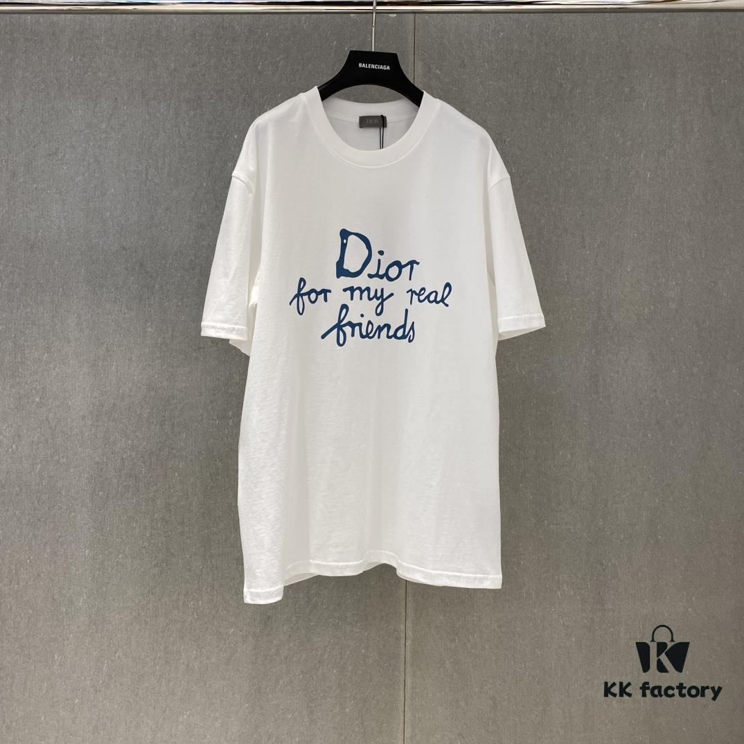Dio 25 Spring/Summer New Arrival Letter Print Short Sleeve Unisex T-Shirt