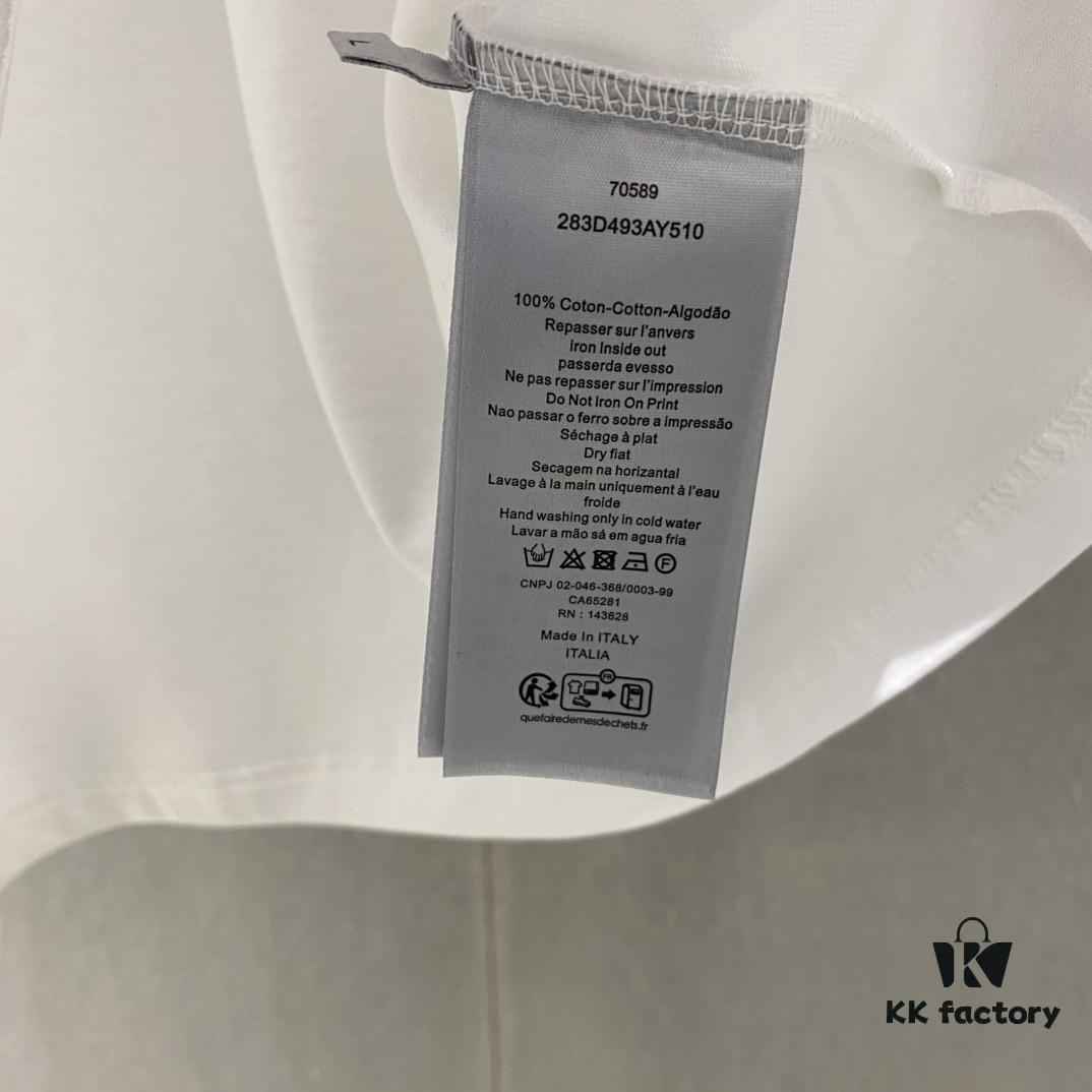 Dio 25 Spring/Summer New Arrival Letter Print Short Sleeve Unisex T-Shirt