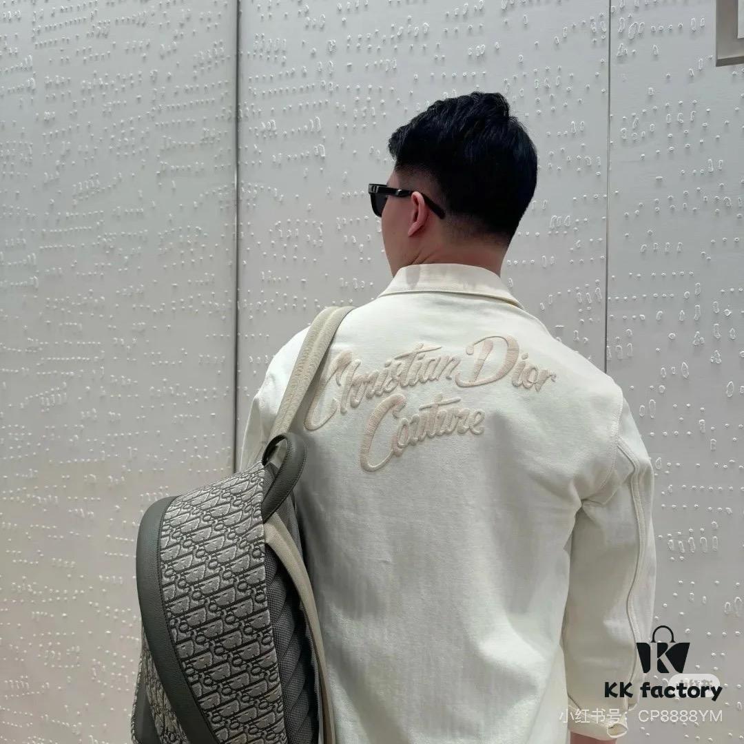 DIOR Beige Spring-Summer Denim Jacket