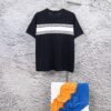 Dior New Arrival Jacquard Knit Short-Sleeve Slim-Fit Stretch T-Shirt Unisex