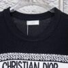 Dior New Arrival Jacquard Knit Short-Sleeve Slim-Fit Stretch T-Shirt Unisex