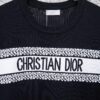 Dior New Arrival Jacquard Knit Short-Sleeve Slim-Fit Stretch T-Shirt Unisex