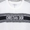 Dior New Arrival Jacquard Knit Short-Sleeve Slim-Fit Stretch T-Shirt Unisex