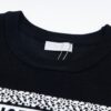 Dior New Arrival Jacquard Knit Short-Sleeve Slim-Fit Stretch T-Shirt Unisex