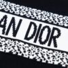 Dior New Arrival Jacquard Knit Short-Sleeve Slim-Fit Stretch T-Shirt Unisex