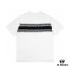 New Dior DIOR Jacquard Knit Short-Sleeve Slim-Fit Elastic T-Shirt, Unisex Design, Classic Collection, Smooth and Breathable Fabric, High-Quality Craftsmanship