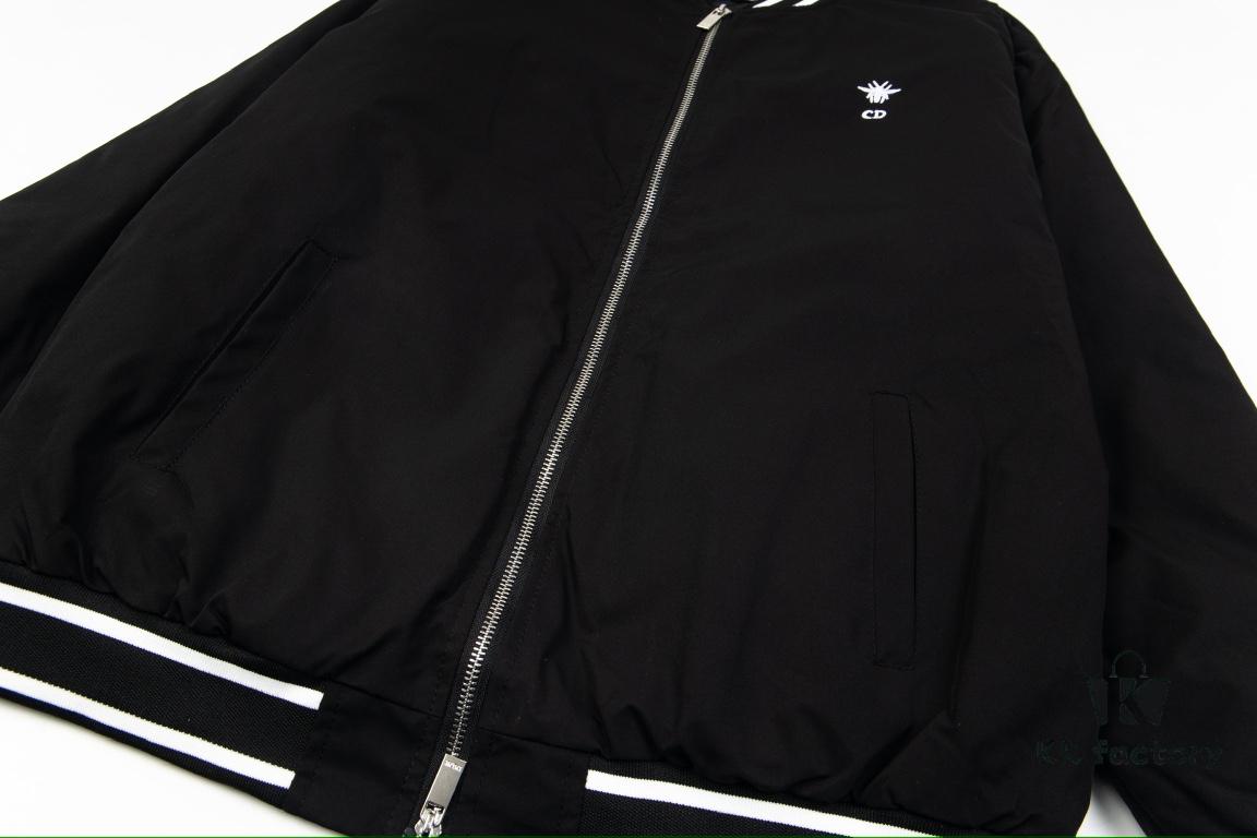 DIOR 2023SS Embroidered Back Pilot Jacket Cotton Coat