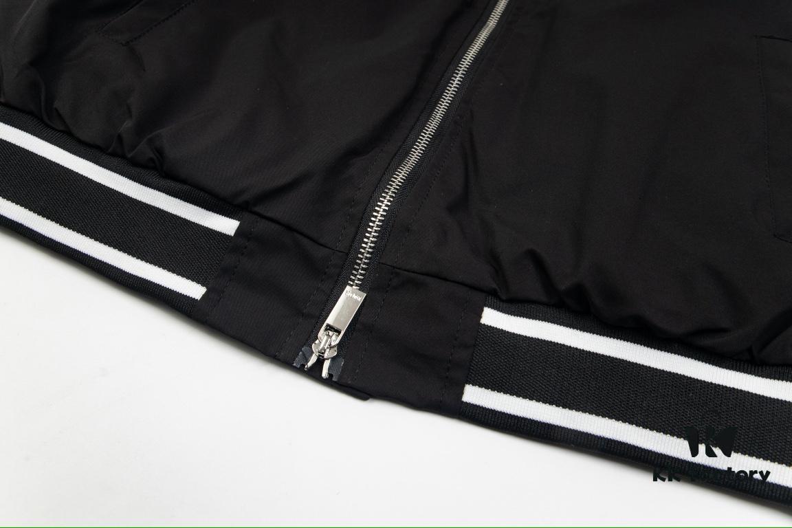 DIOR 2023SS Embroidered Back Pilot Jacket Cotton Coat