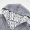 DIOR Logo-Knit Reversible Cashmere Blend Coat