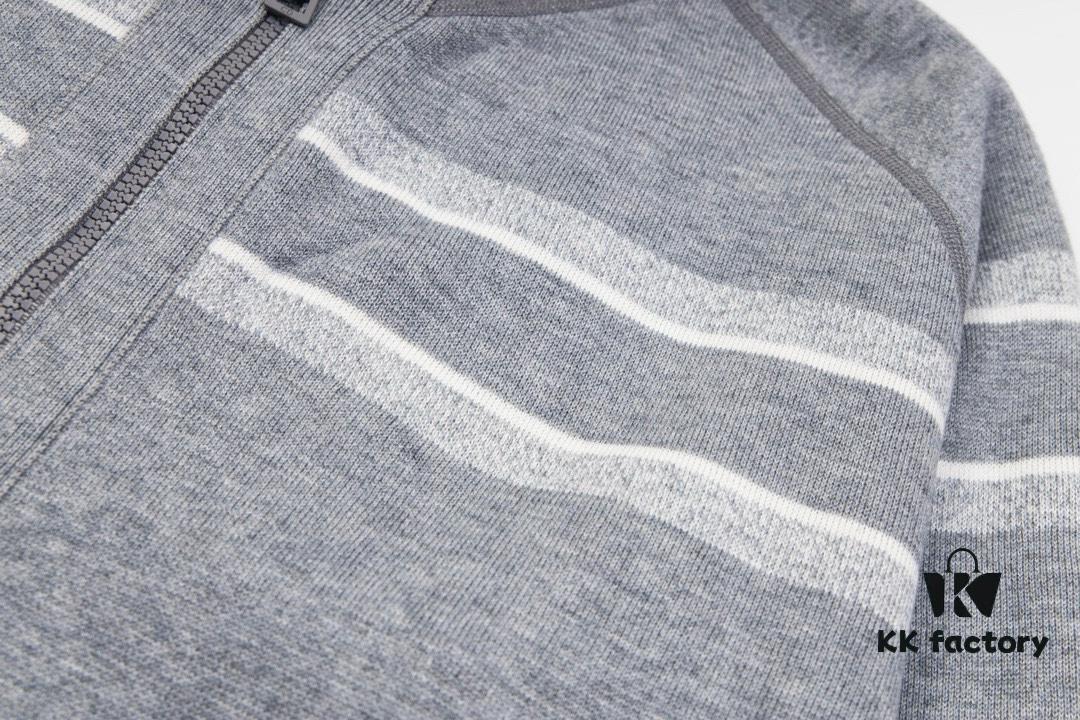 DIOR Logo-Knit Reversible Cashmere Blend Coat