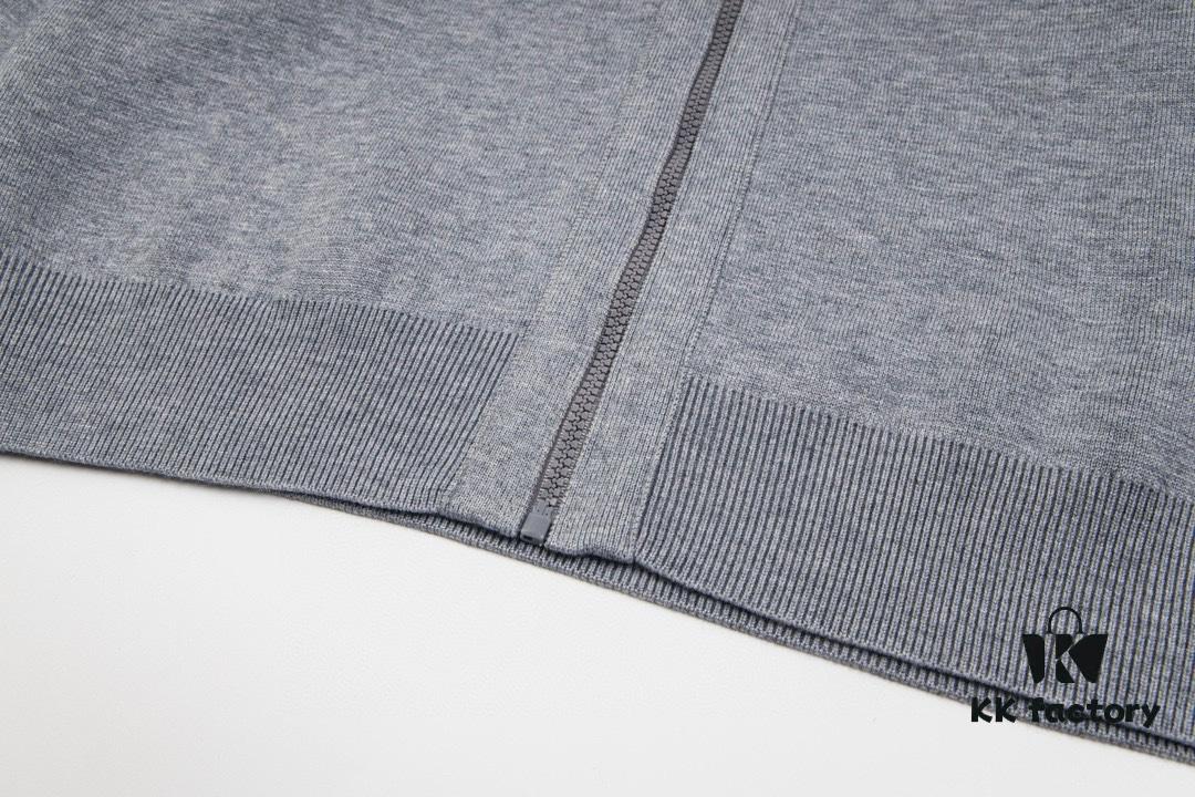 DIOR Logo-Knit Reversible Cashmere Blend Coat