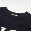 DIOR Autumn-Winter New Arrival Letter Jacquard Crew Neck Sweater Unisex Stylish Pullover