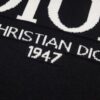 DIOR Autumn-Winter New Arrival Letter Jacquard Crew Neck Sweater Unisex Stylish Pullover