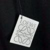 LOEW Loewe 2025 Spring/Summer New Arrival Round Neck Short Sleeve Hand-Painted Print High Grammage 320g Double-Yarn Combed Cotton Fabric Slightly Loose Fit Unisex