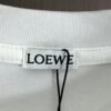 LOEW Loewe 2025 Spring/Summer New Arrival Round Neck Short Sleeve T-Shirt with Laser Etching and Engraved Pattern, Made from 320g Double-Yarn Combed Cotton Fabric, Slightly Relaxed Fit, Soft and Substantial Fabric Texture, Unisex Design