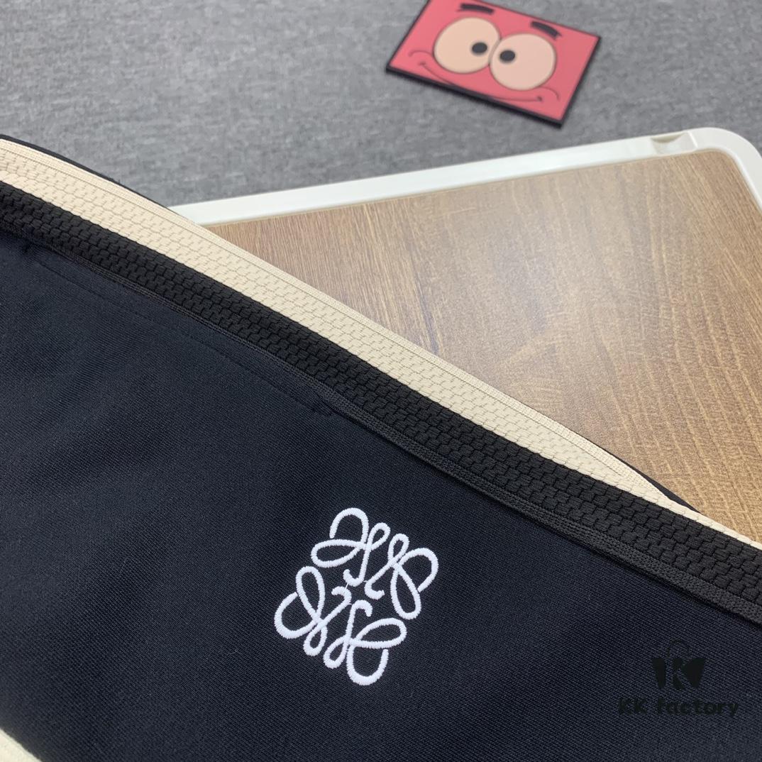 New Arrival Loewe Logo Tape Straight-Fit Sweatpants, Synchronized with LOEWE Official Website ZP New Collection