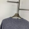 New LOEWE 22SS Exquisite Heather Gray Jacquard Round-Neck Sweater