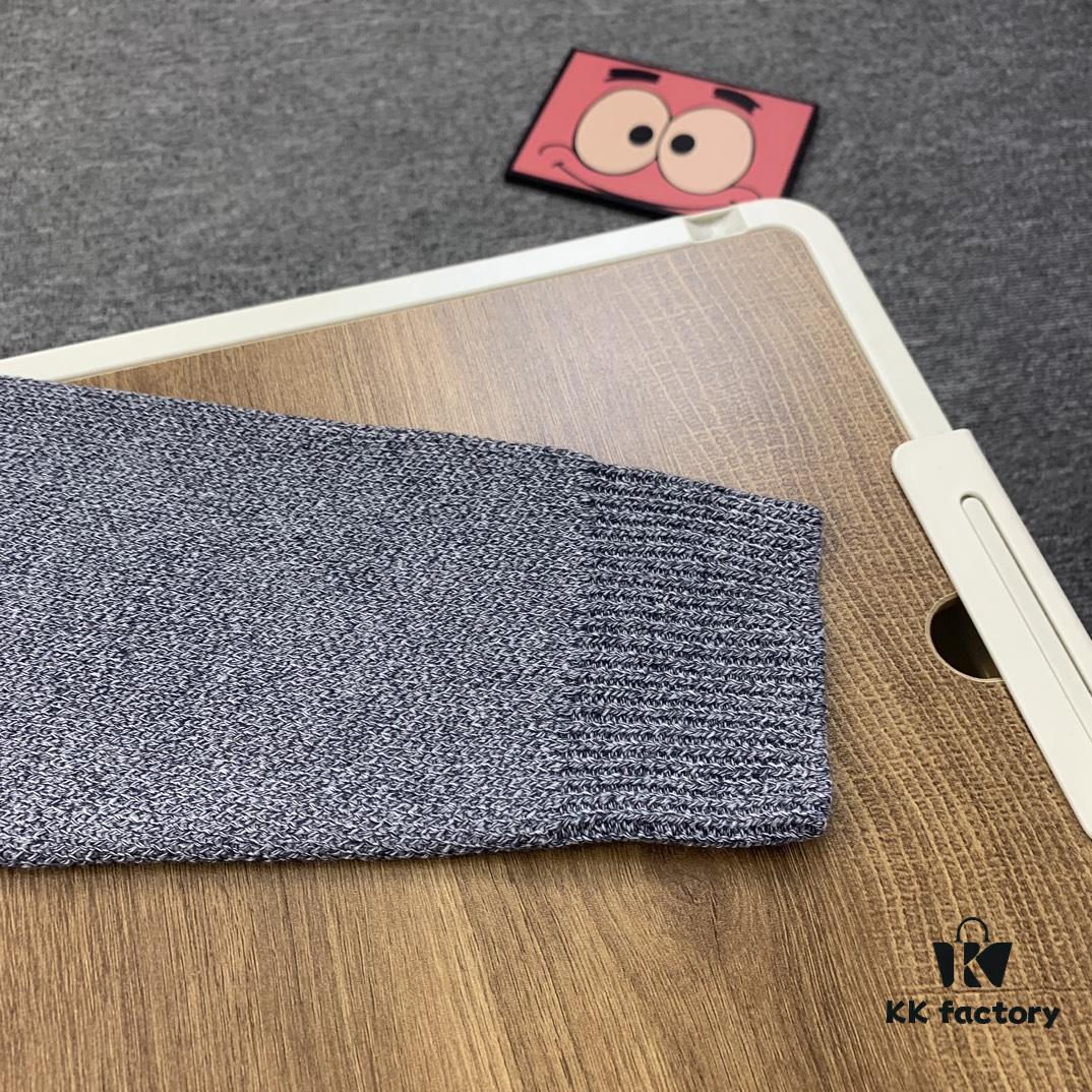 New LOEWE 22SS Exquisite Heather Gray Jacquard Round-Neck Sweater