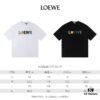 2025 New Arrival Loewe Embroidered Short-Sleeve T-Shirt