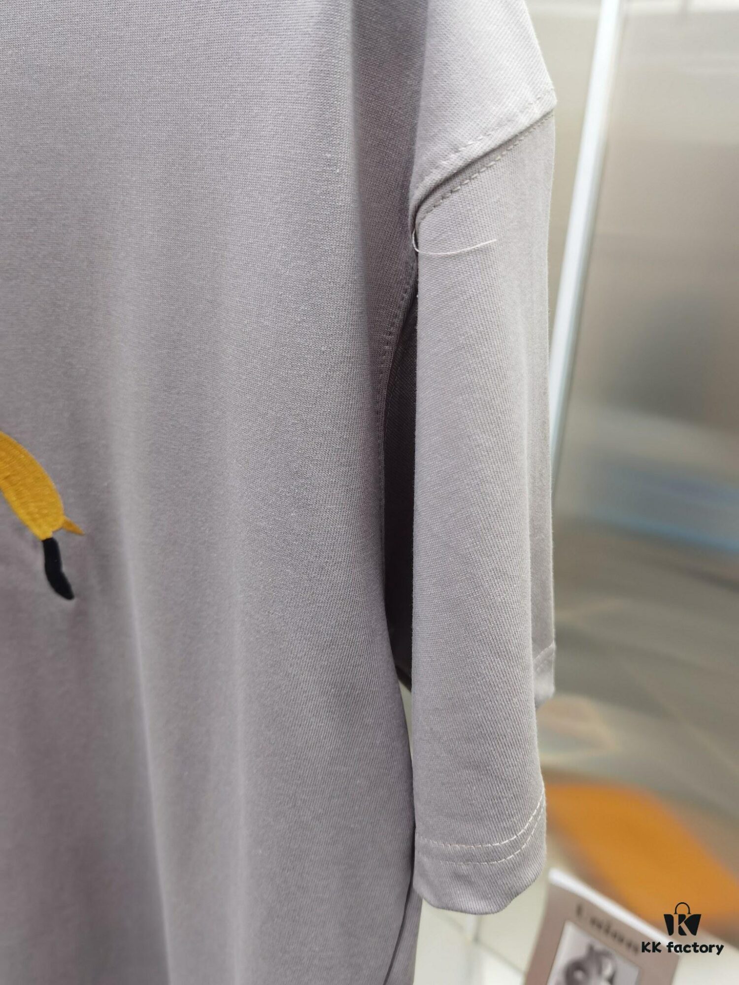 Loewe Embroidered Short Sleeve T-Shirt (Premium Version, Different from Standard Stock)