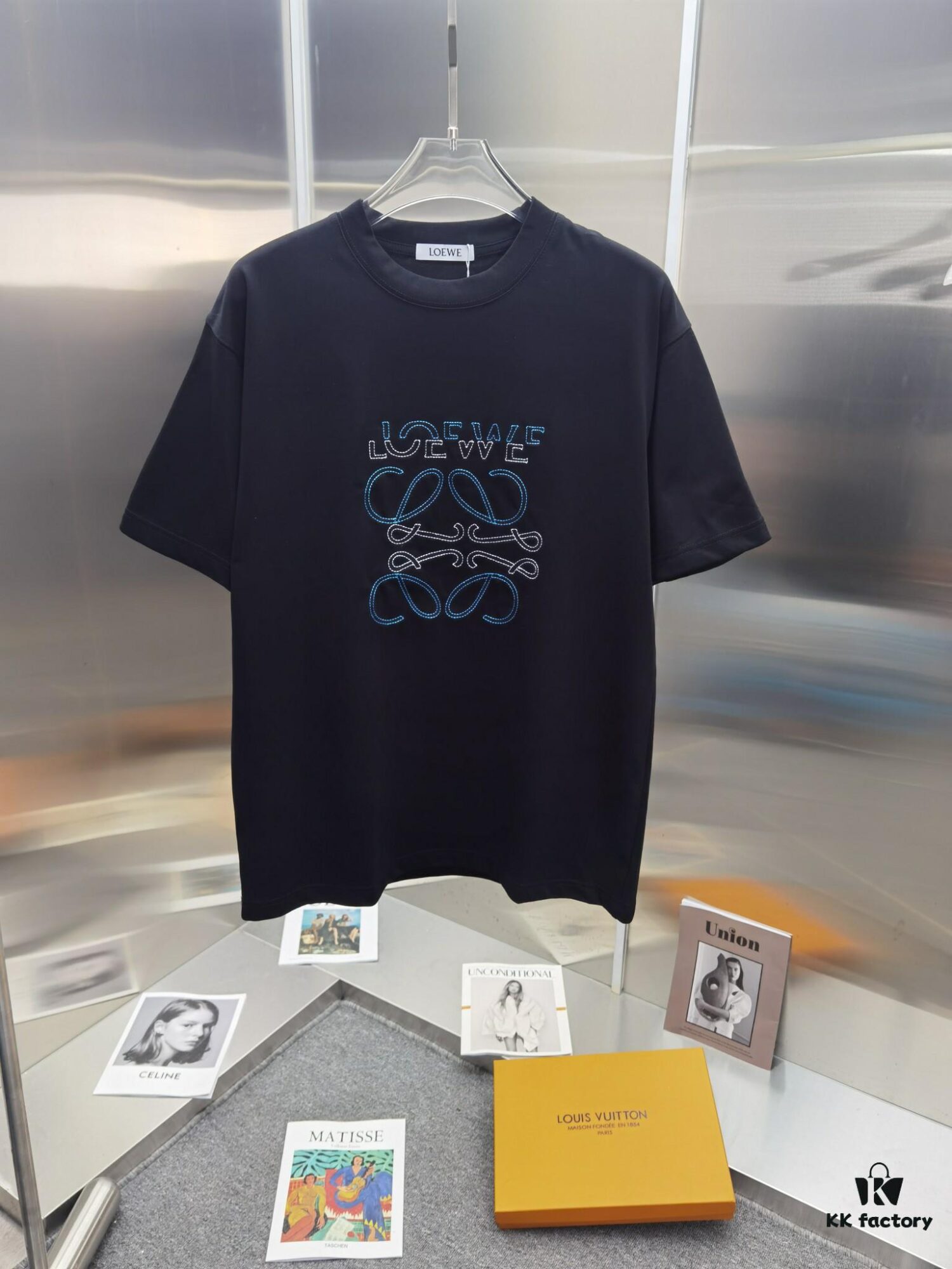 Lowe Embroidered Short Sleeve T-Shirt (Top Quality Version, Different from Standard Stock)